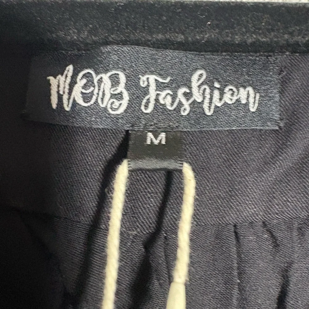 Black Zippered Women's Top
